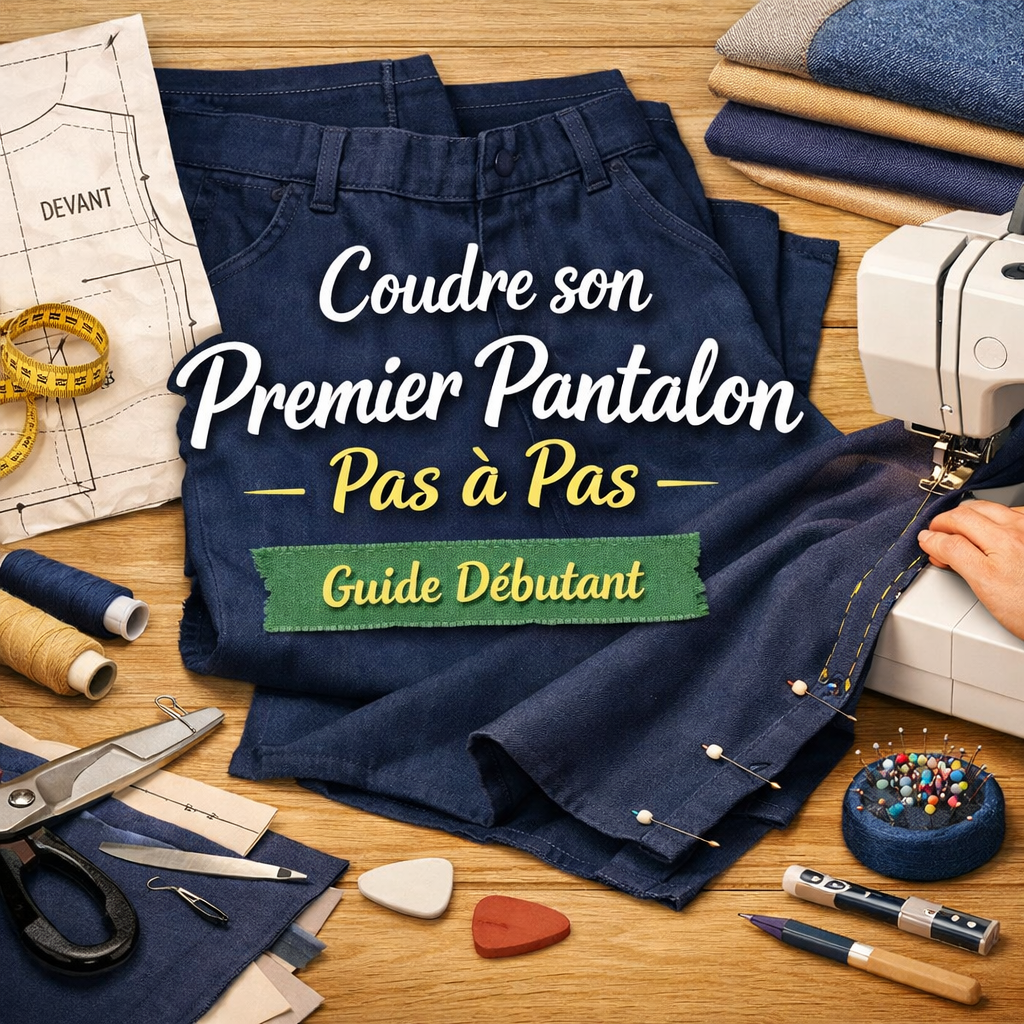 Comment coudre un pantalon quand on débute ?