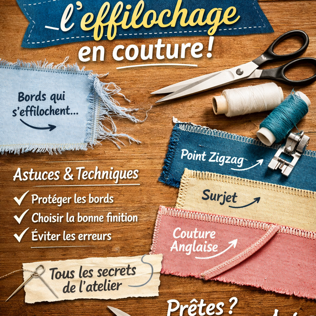 Comment éviter que le tissu s’effiloche ?
