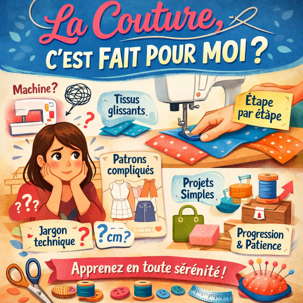 La couture est-elle difficile à apprendre ?